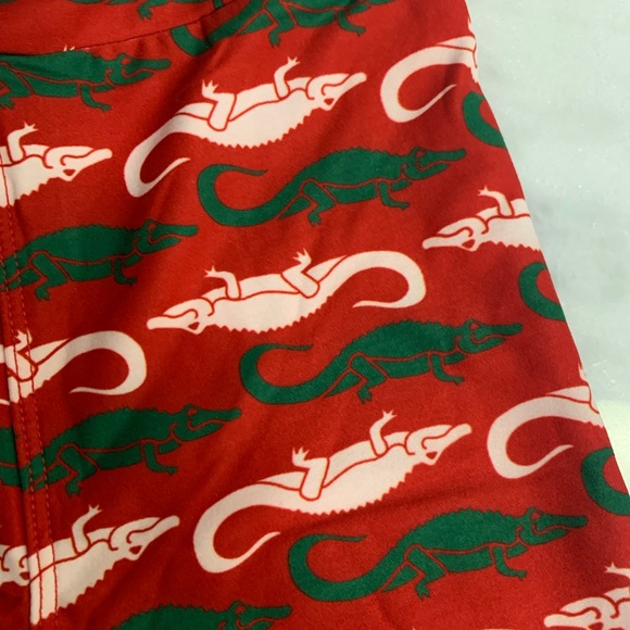 Christmas alligator leggings - Picture 2 of 2